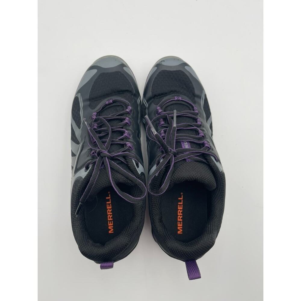 Merrell Siren Edge 3 Black Gray Purple Gray Hiking Shoe Boot Sneaker Women's 10 - Picture 6 of 9